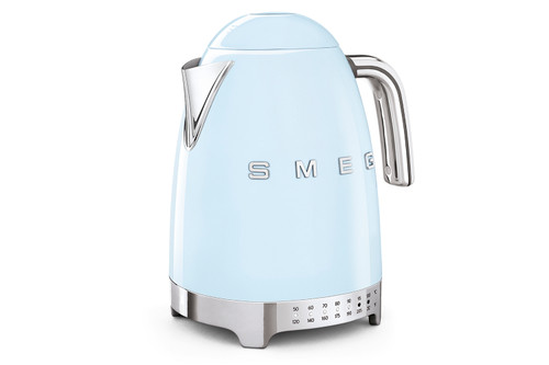 Smeg Retro Style Variable Temperature Kettle - Pastel Blue