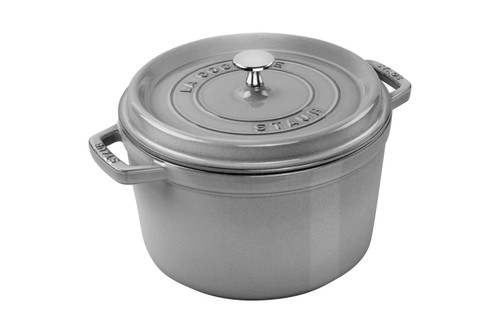 Staub 5 qt. Tall Round Oven - Graphite Grey