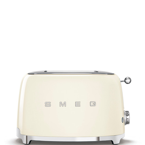 Smeg Retro Style 2x2 Slice Toaster - Cream