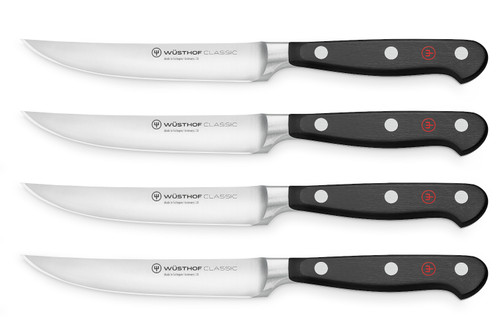 Wusthof Classic 4 Piece Steak Knife Set