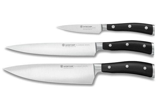 Wusthof Classic Ikon 3 Piece Cook's Set